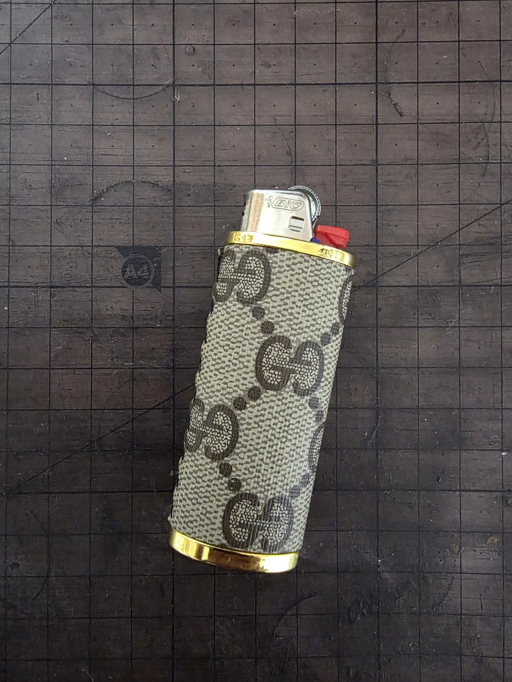 Designer-Patterned Men’s Lighter Sleeve - Lighter Not Included